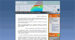 Desktop Screenshot of manlab.lma.cnrs-mrs.fr